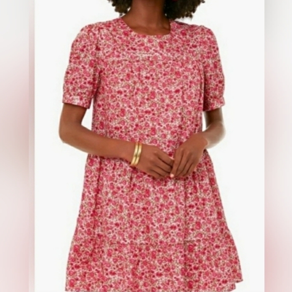 New Tag Tuckernuck Hyacinth House  Pink Floral Quinn Mini Dress Xs - Picture 1 of 9